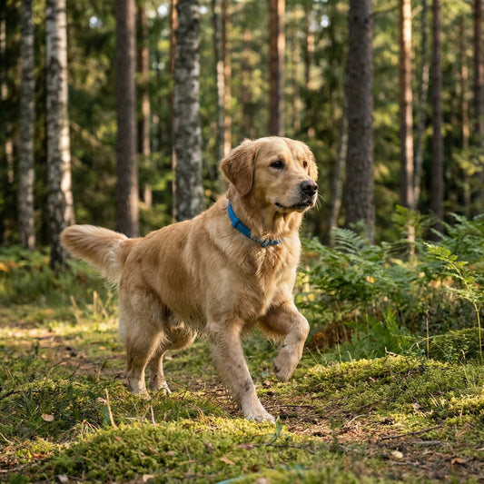 Pälsvakt™ - 8 Månaders naturligt Fästinghalsband för hund